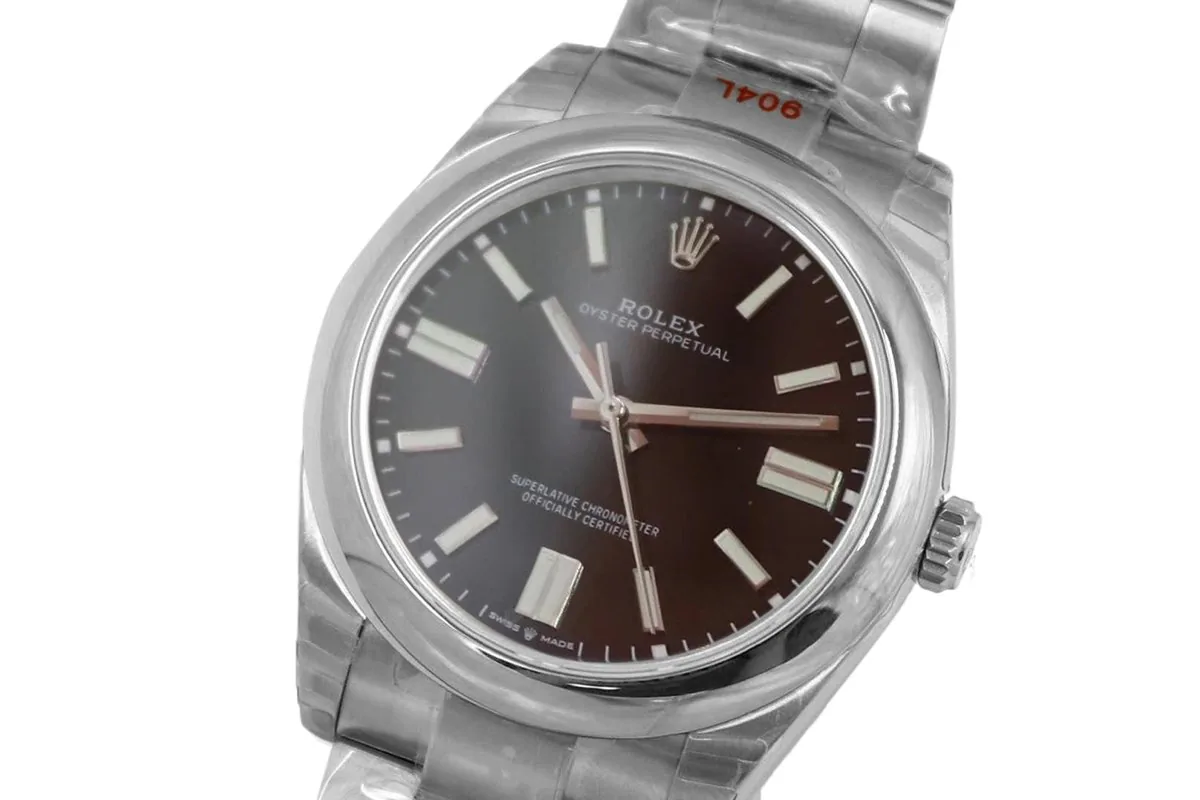 Oyster Perpetual 36mm quadrante nero brillante 114300 VSF - immagine 2