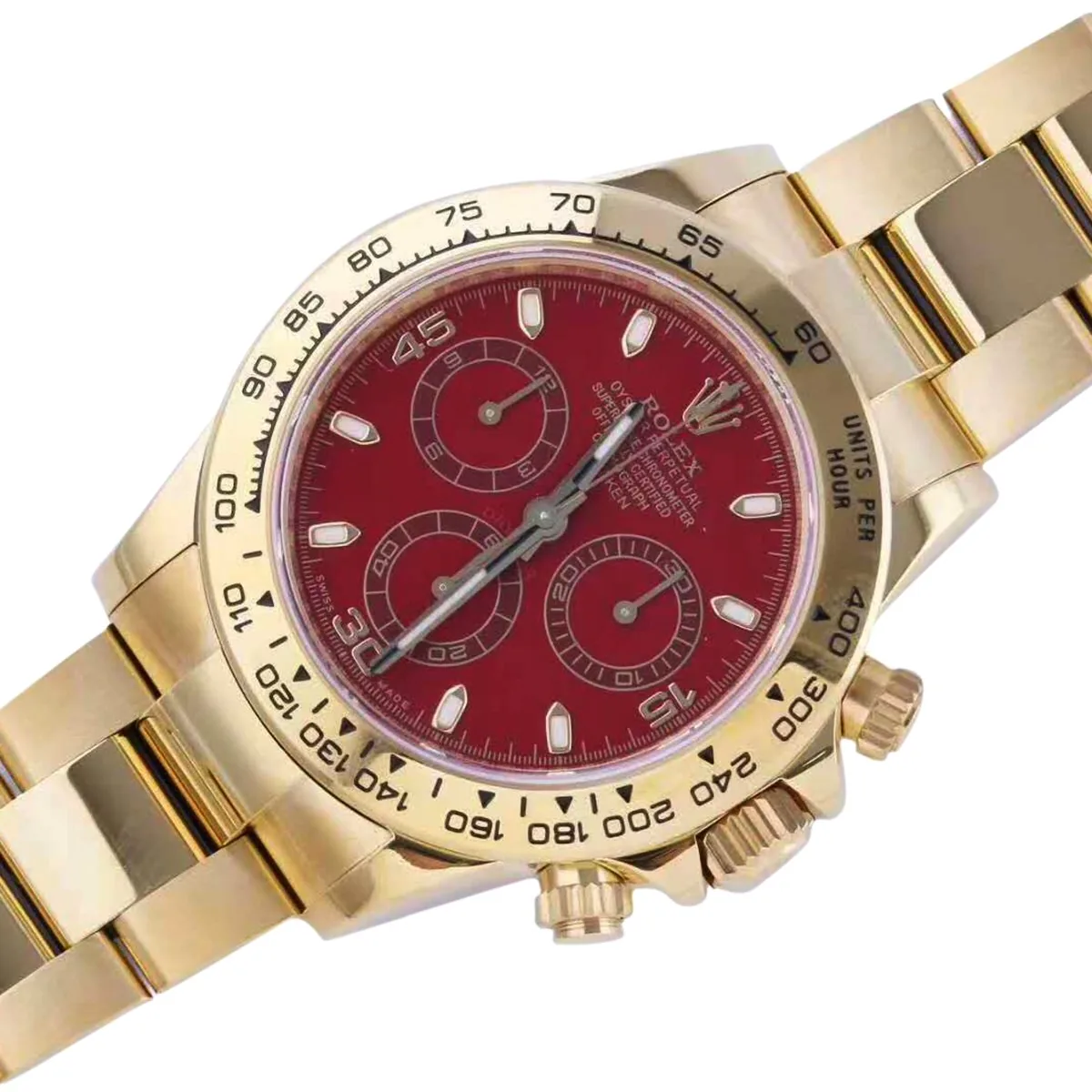 Daytona 116505 esfera roja en oro rosa - Imagen 2