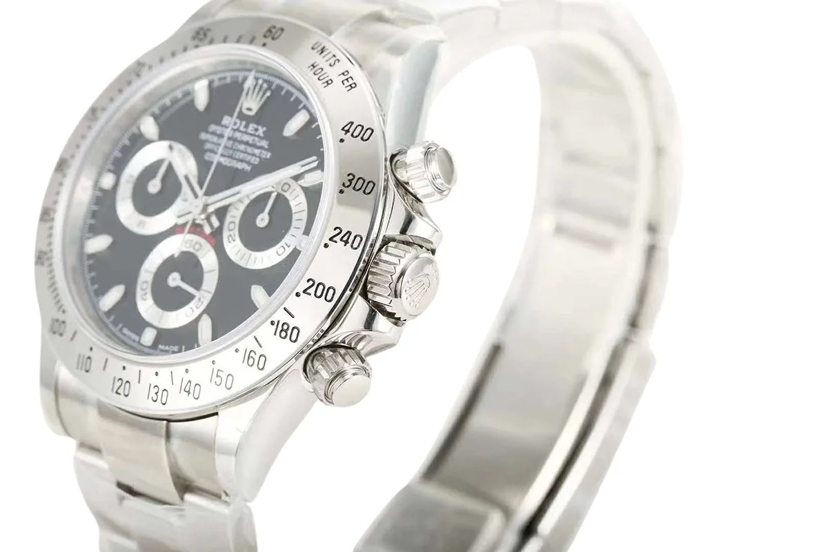 Daytona 116520 esfera negra en acero - Imagen 6