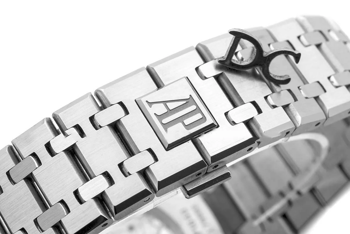 Royal Oak 15400 Stahl weißes Zifferblatt – Bild 7