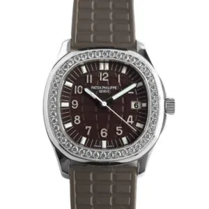 Aquanaut Luce 5067A-023 quadrante marrone in acciaio