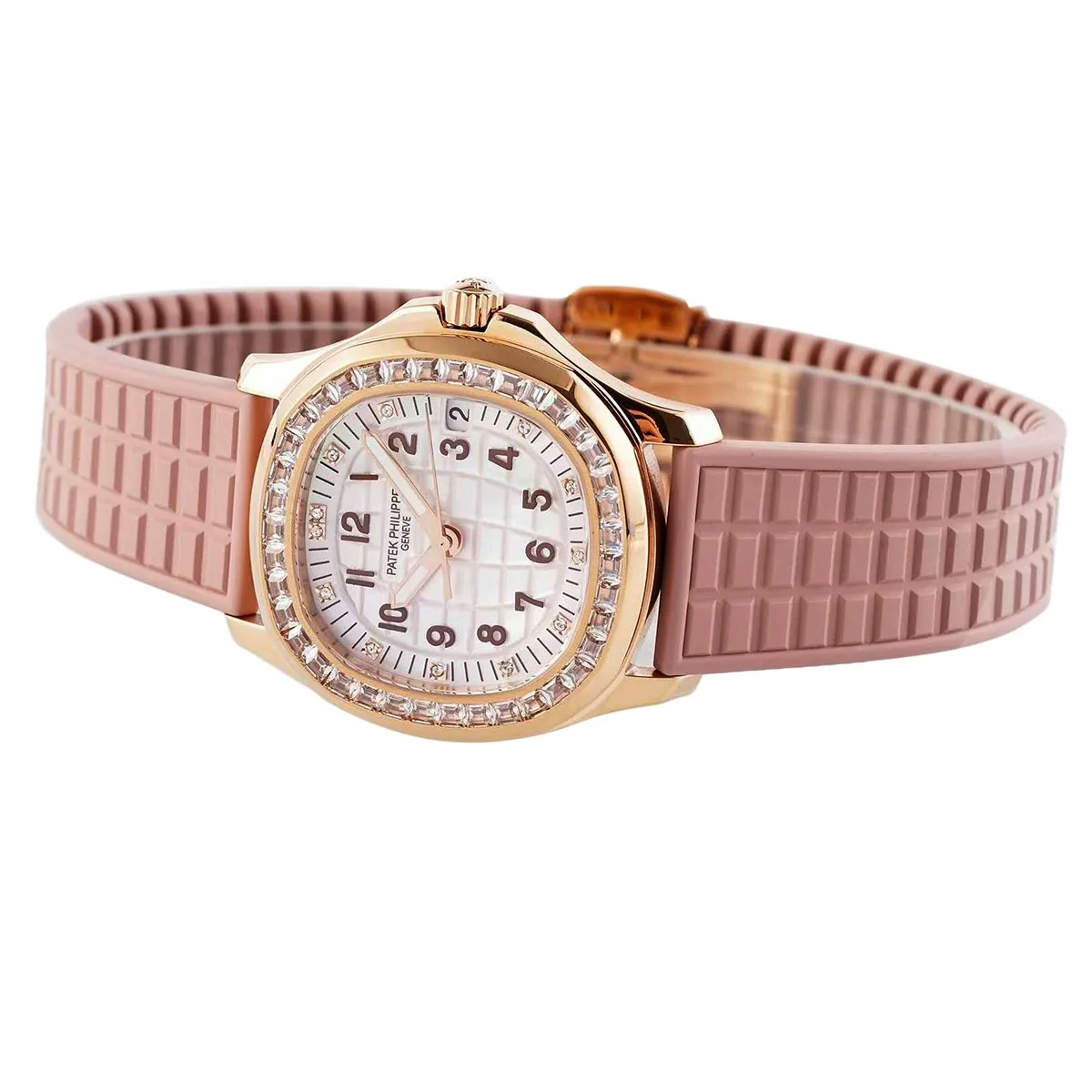 Aquanaut Luce 5072R esfera MOP en oro rosa - Imagen 4