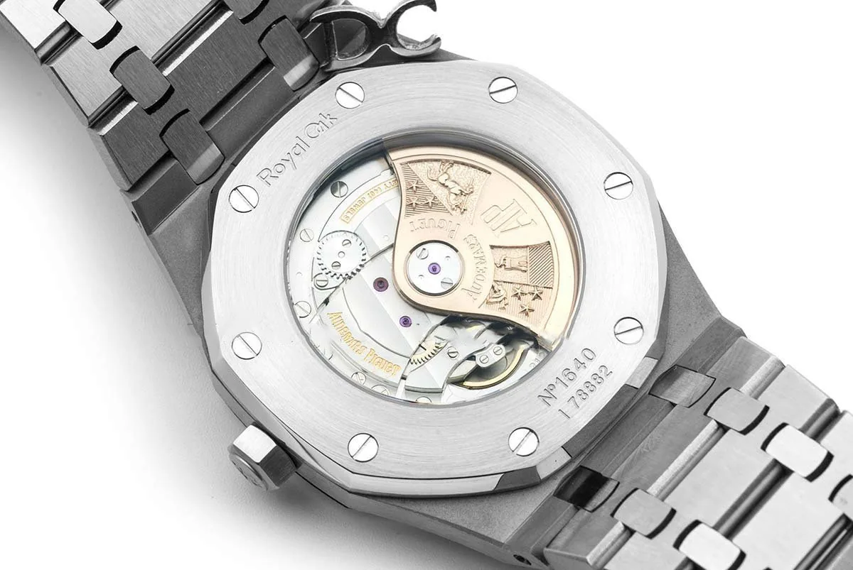 Royal Oak 15400 Stahl weißes Zifferblatt – Bild 8