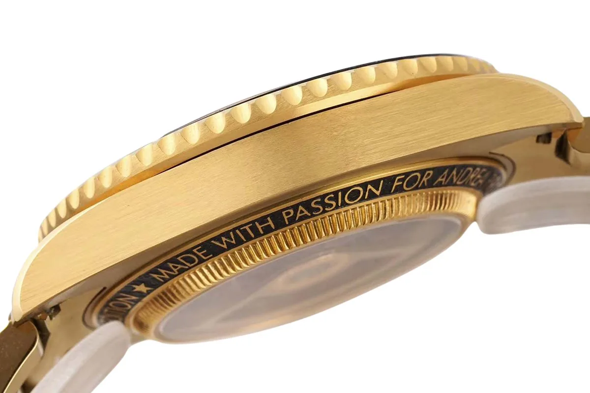 Andrea Pirlo Project 114060 Submariner en oro amarillo - Imagen 6