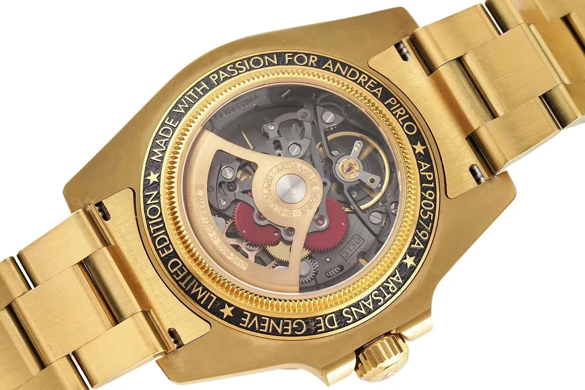 Andrea Pirlo Project 114060 Submariner en oro amarillo - Imagen 7