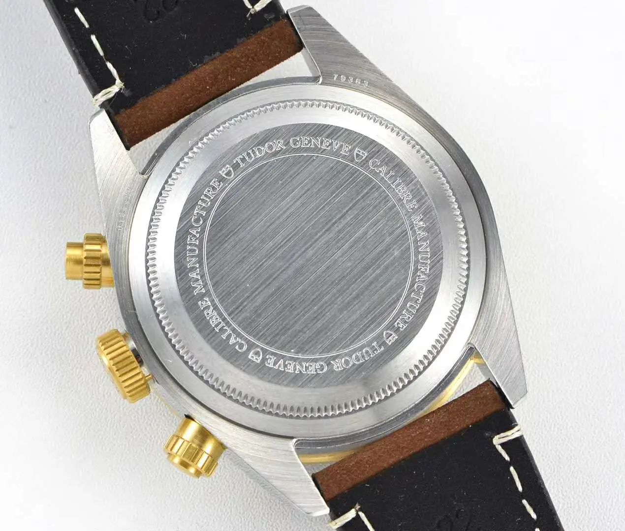 Black Bay Chrono S&G Ref: M79363N am Lederarmband – Bild 5