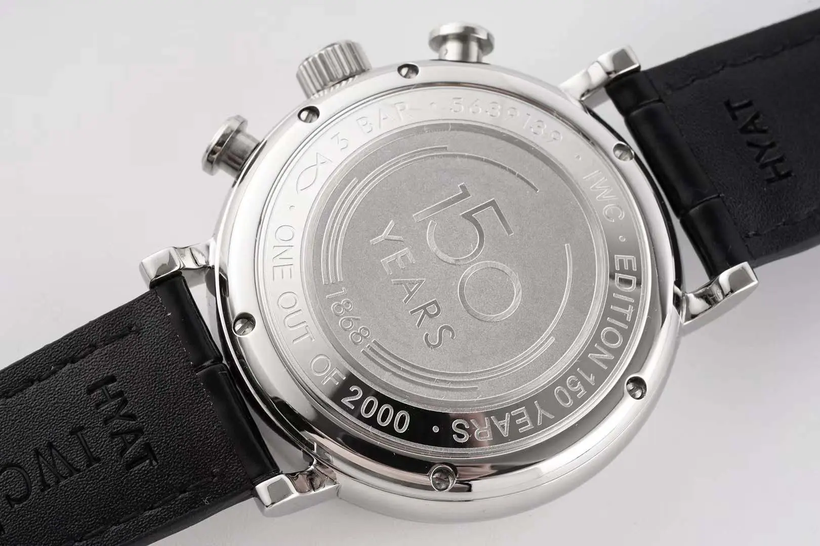Portofino Chronograph IW390303 Edition “150 Years” esfera azul en acero - Imagen 5