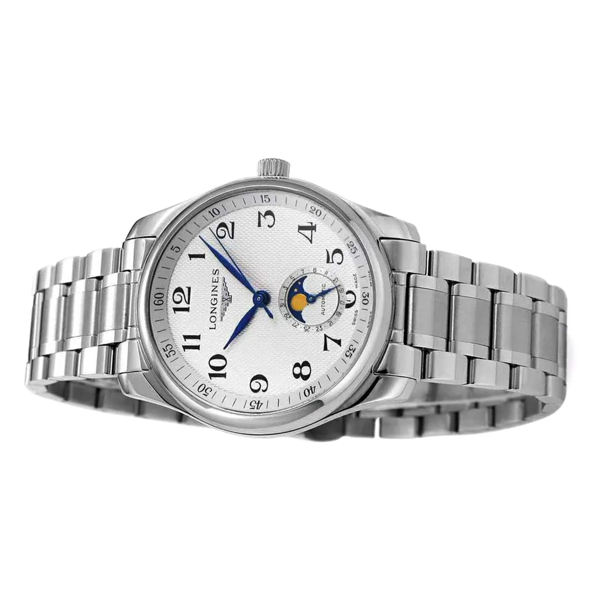 Master Collection fase lunar esfera blanca con brazalete - Imagen 2