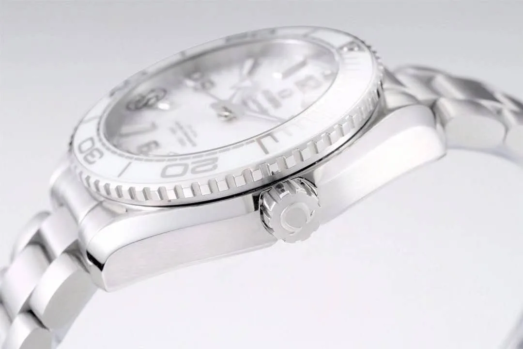 Seamaster Planet Ocean 600M Co-Axial Master Chronometer esfera blanca 39.5mm con brazalete - Imagen 5