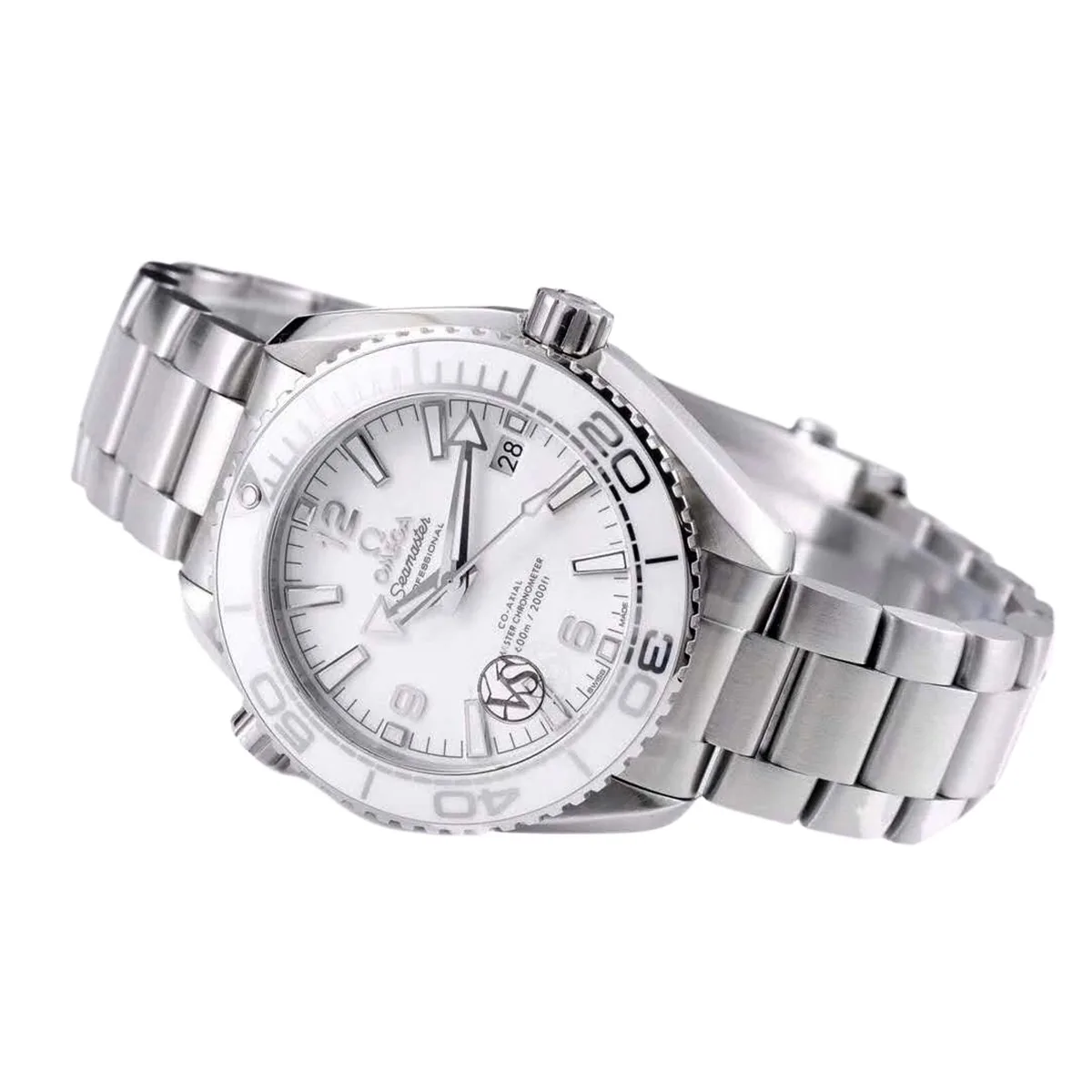 Seamaster Planet Ocean 600M Co-Axial Master Chronometer esfera blanca 39.5mm con brazalete - Imagen 4