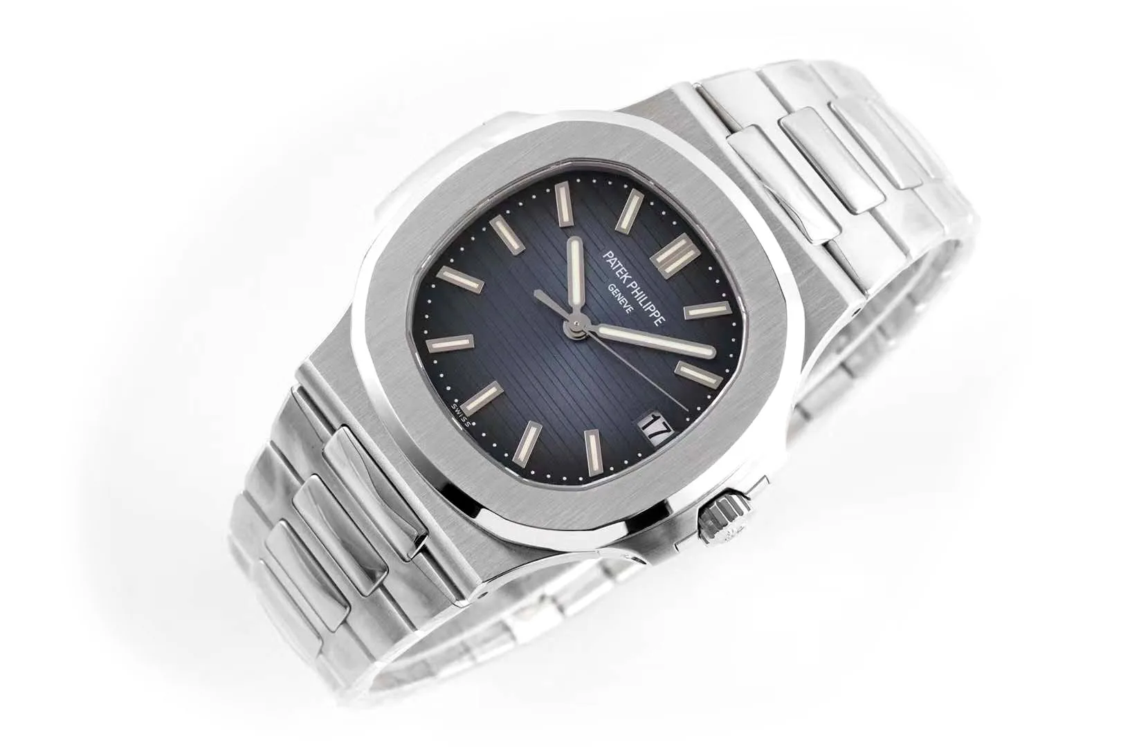 Nautilus Jumbo 5711/1A esfera azul ZF - Imagen 2