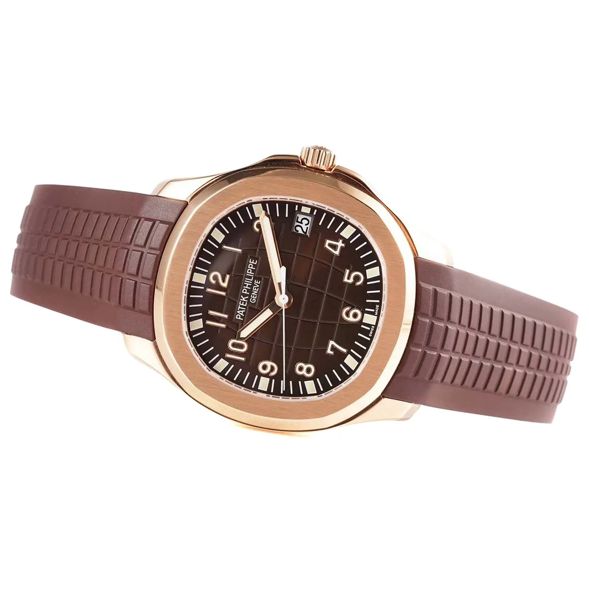 Aquanaut 5167/1R quadrante marrone in oro rosa - immagine 4
