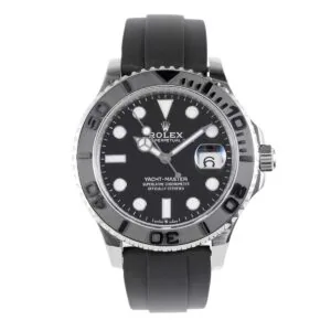 Yacht-Master 42 226659 White Gold on Oysterflex Strap