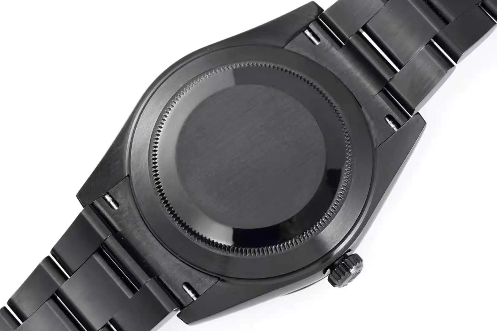 Datejust 41 quadrante blu con indici con diamanti in PVD nero - immagine 7