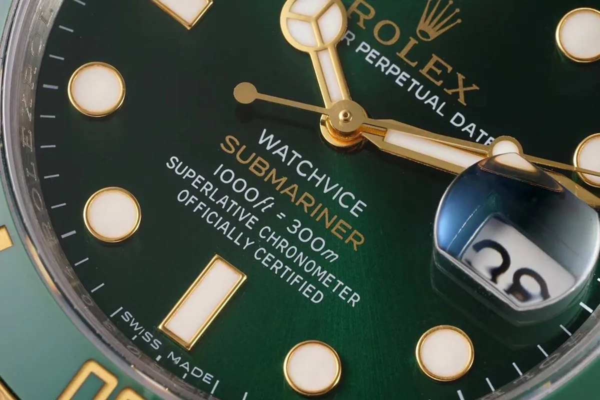 Submariner 116613LV ‘Watchvice Edition’ Hulk en oro amarillo - Imagen 5