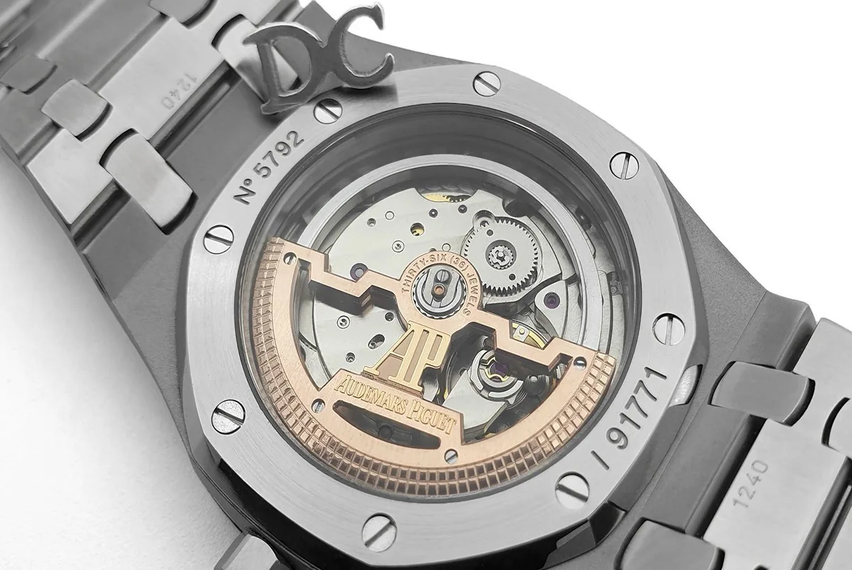Royal Oak 15202 39mm quadrante blu - immagine 9