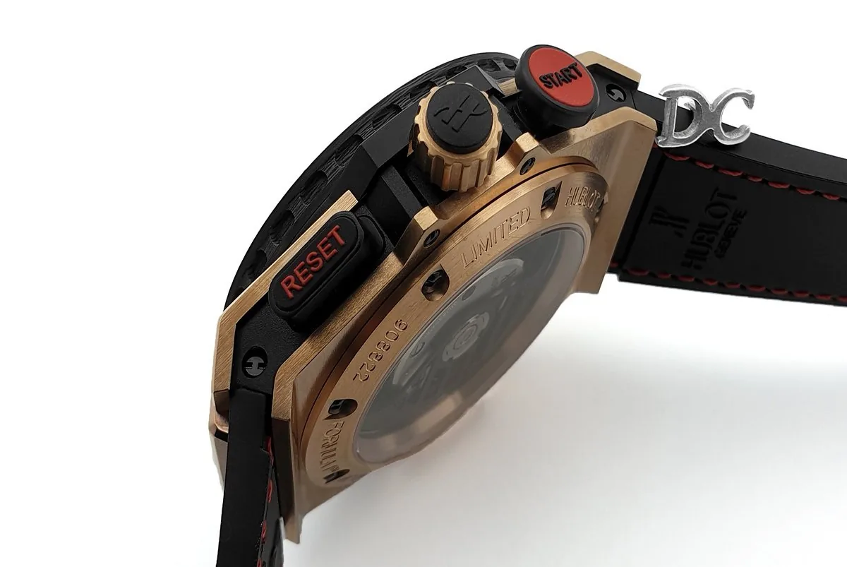 King Power F1 graues Zifferblatt Chronograph in Roségold – Bild 9