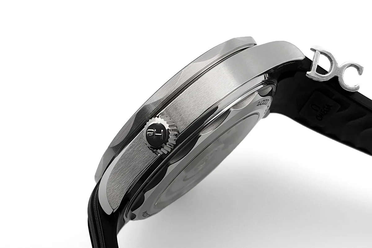 Seamaster Diver 300M Co-Axial Master Chronometer quadrante bianco su cinturino in gomma nero - immagine 9