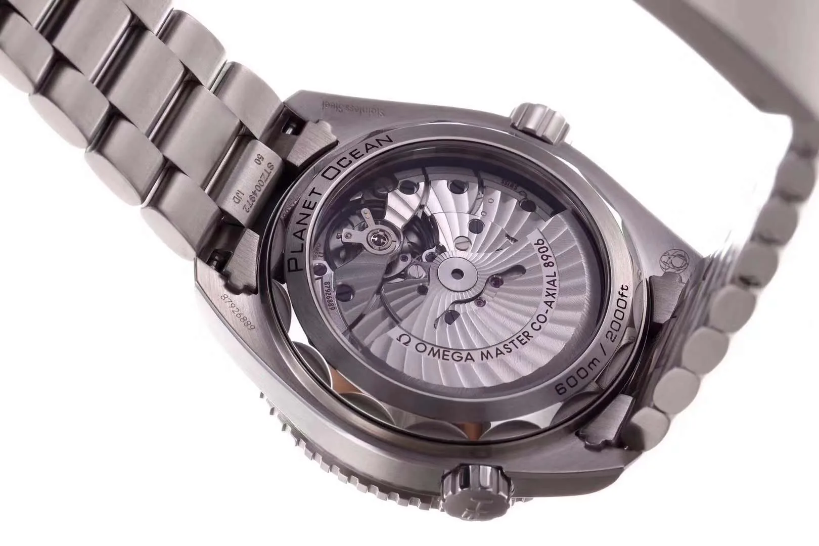Planet Ocean 600M Omega Co-Axial Master Chronometer 43.5mm esfera negra Ref 215.30.44.21.01.001 - Imagen 6
