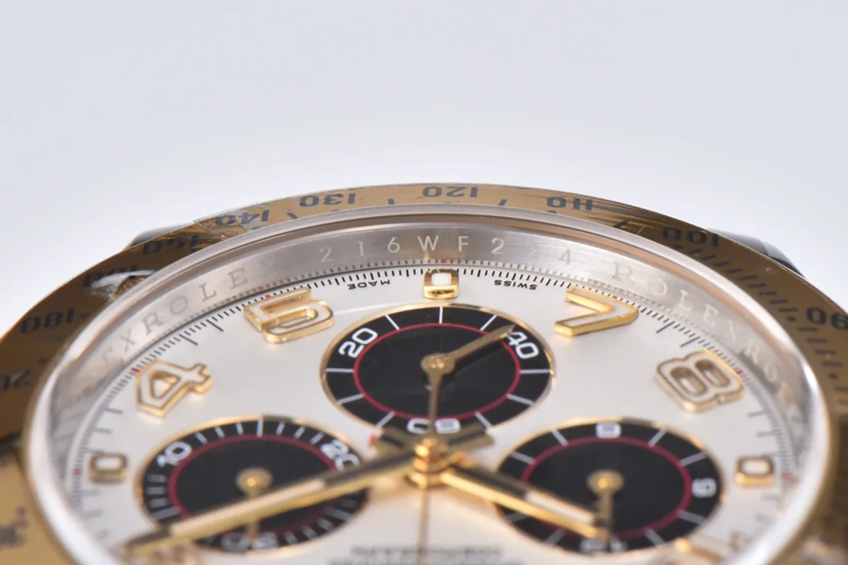 Daytona 116519 cadran blanc en or jaune – Image 8