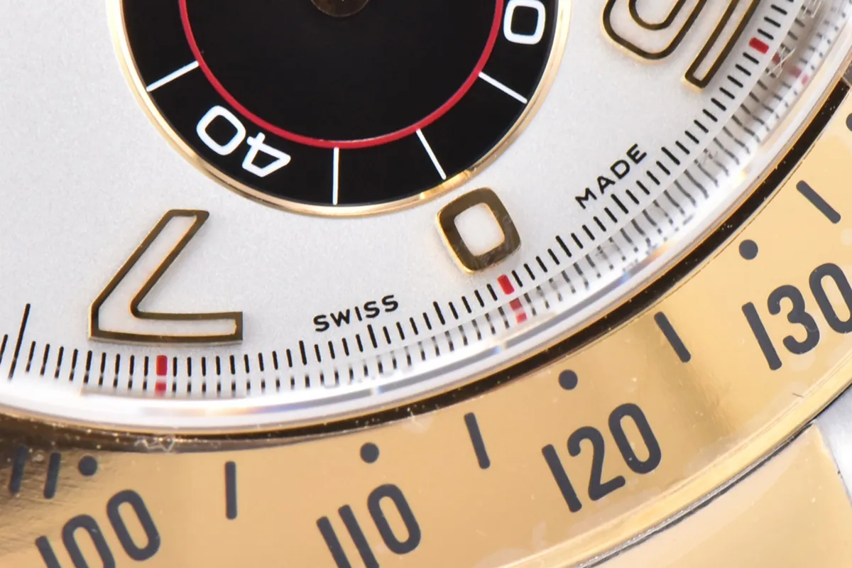 Daytona 116519 cadran blanc en or jaune – Image 5