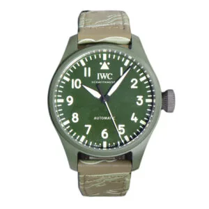 Big Pilot’s Watch 43 IW329802 Top Gun Edition Woodland con correa de camuflaje