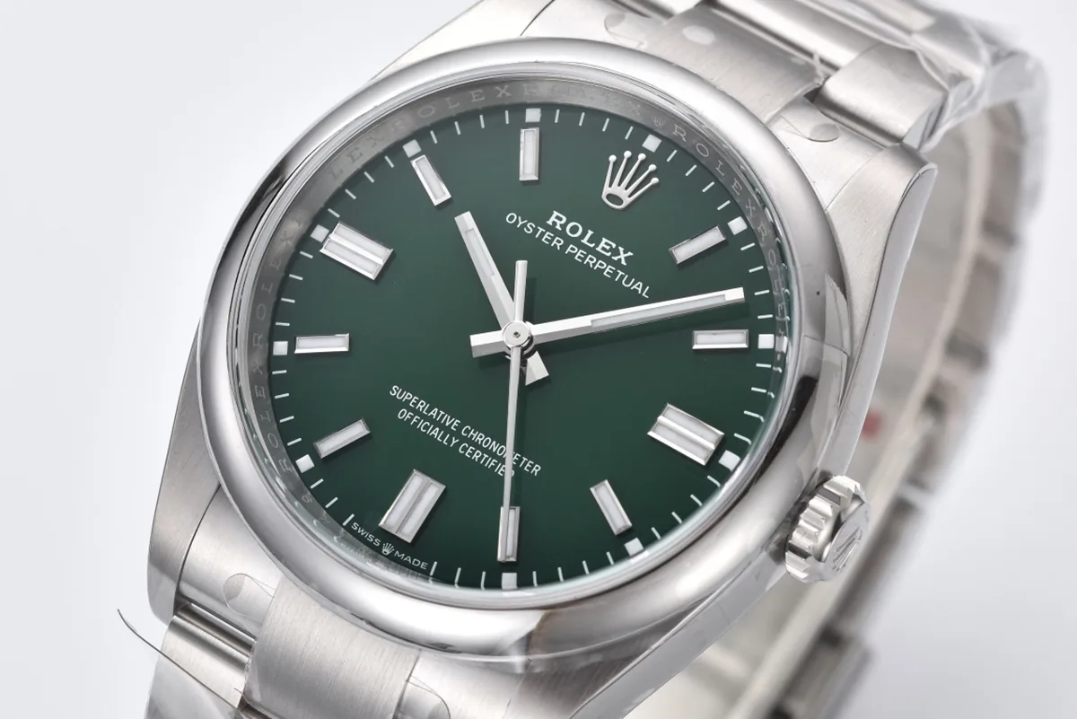 Oyster Perpetual 36mm quadrante verde 126000 - immagine 4
