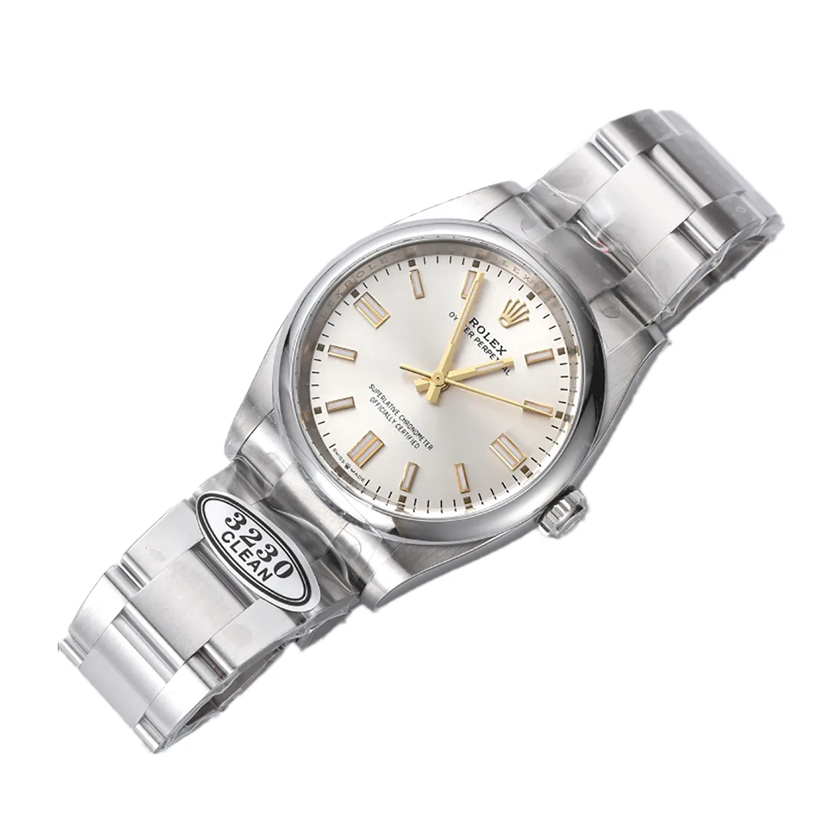 Oyster Perpetual 36mm quadrante argento 126000 - immagine 2