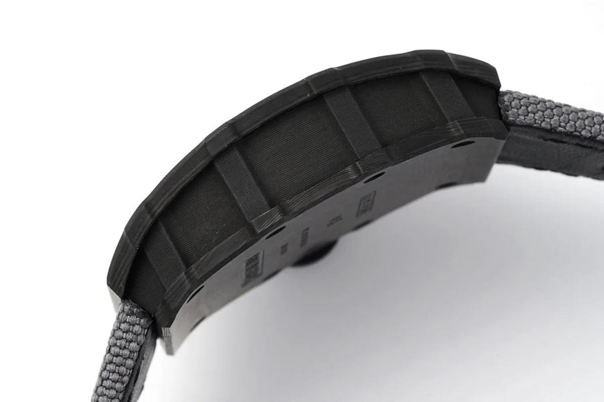 RM 035-01 Rafael Nadal carbonio NTPT su cinturino in nylon grigio (Sonic) - immagine 7