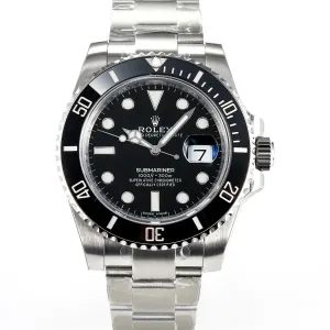 Submariner 116610 LN Black Ceramic VSF 1:1 Best Edition 904L SS Case and Bracelet VS3135