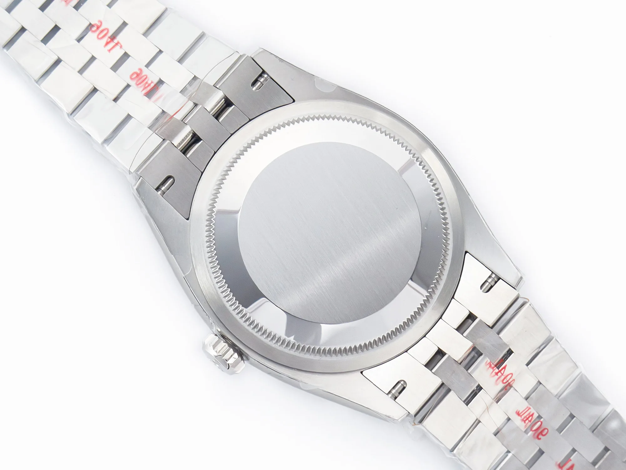 Datejust 41 quadrante nero con indici a bastone in acciaio Clean Factory - immagine 17