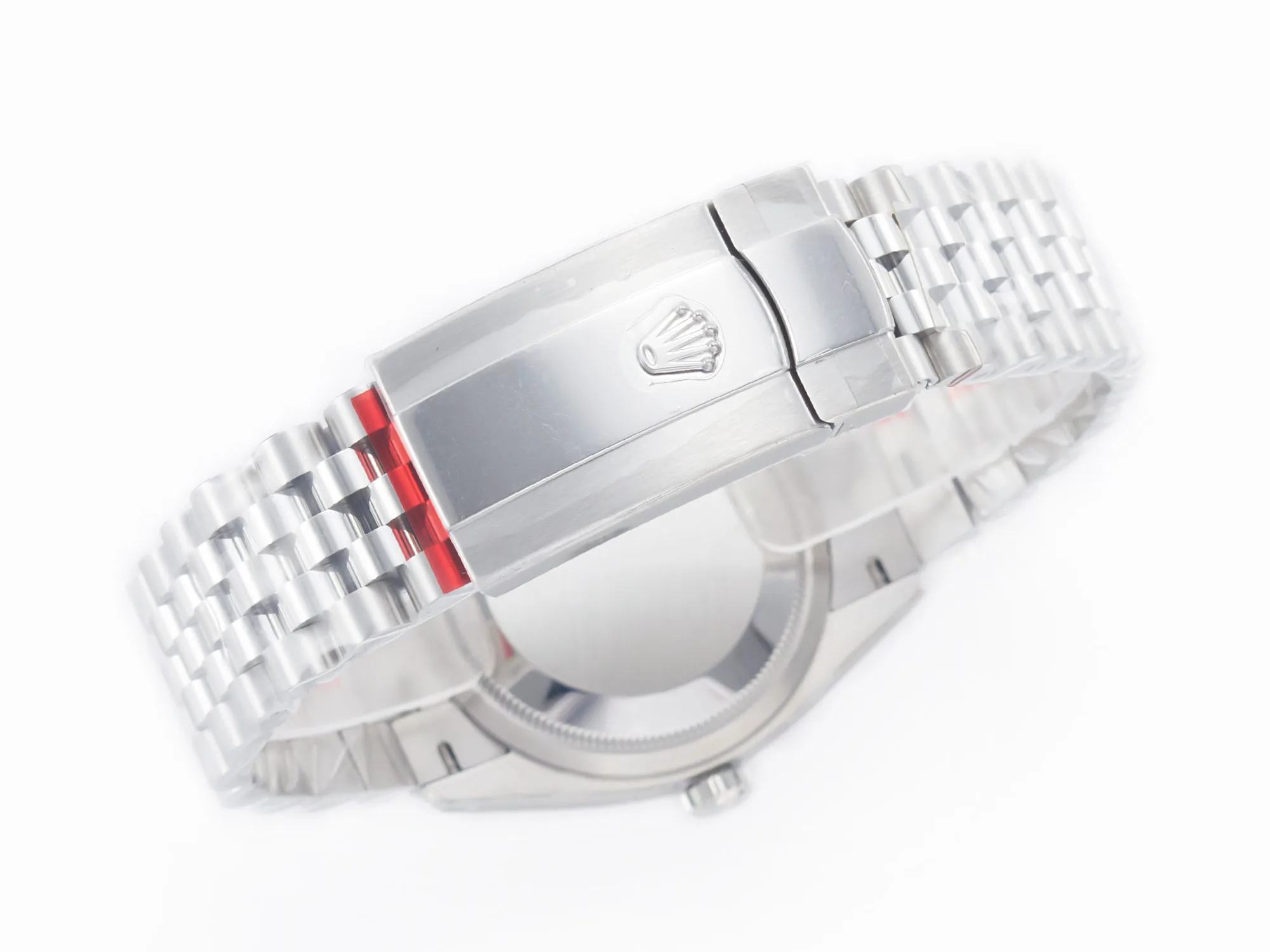 Datejust 41 quadrante nero con indici a bastone in acciaio Clean Factory - immagine 32