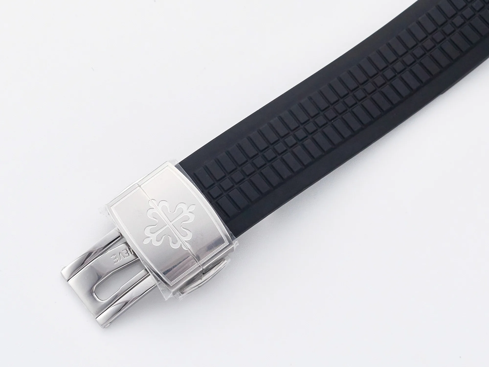 Aquanaut 5167 40mm SS 3KF 1:1 Best Edition cadran noir sur bracelet en caoutchouc noir A330 Super Clone V3 – Image 21