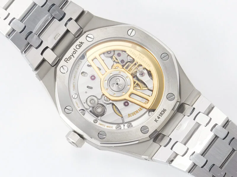 Royal Oak 41mm 15500 SS ZF 1:1 Best Edition blaues strukturiertes Zifferblatt am SS-Armband SA4302 Super Clone V3 – Bild 24