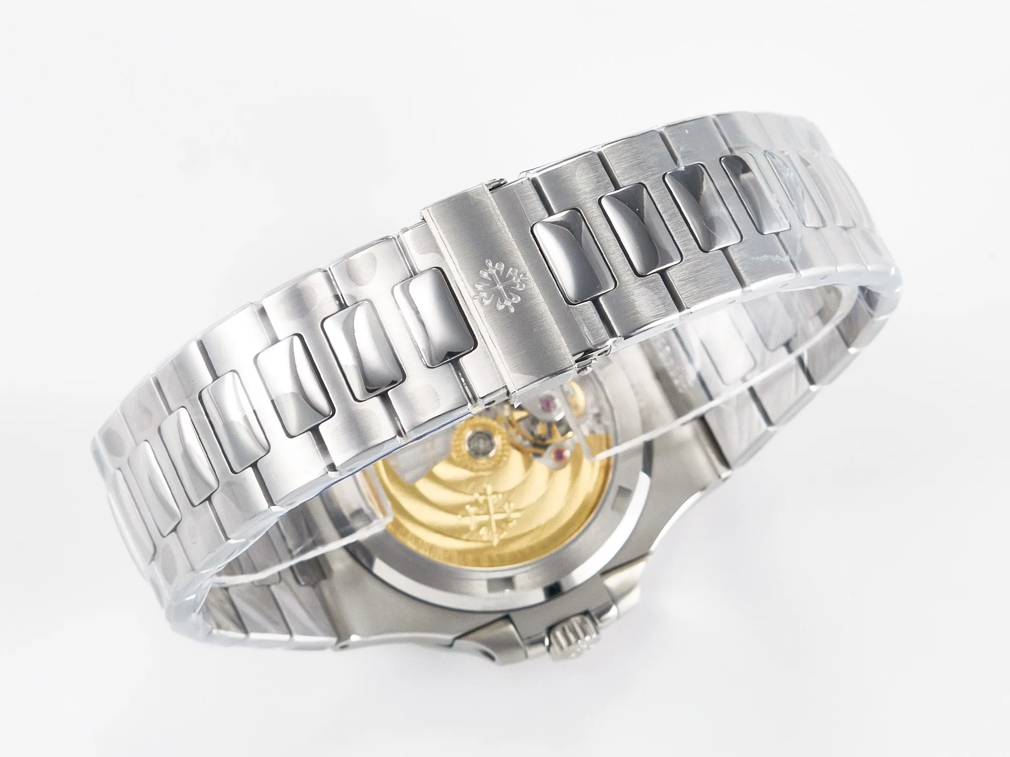 Nautilus 5711 3KF 1:1 Best Edition cadran blanc sur bracelet SS A324 Super Clone V2 – Image 27
