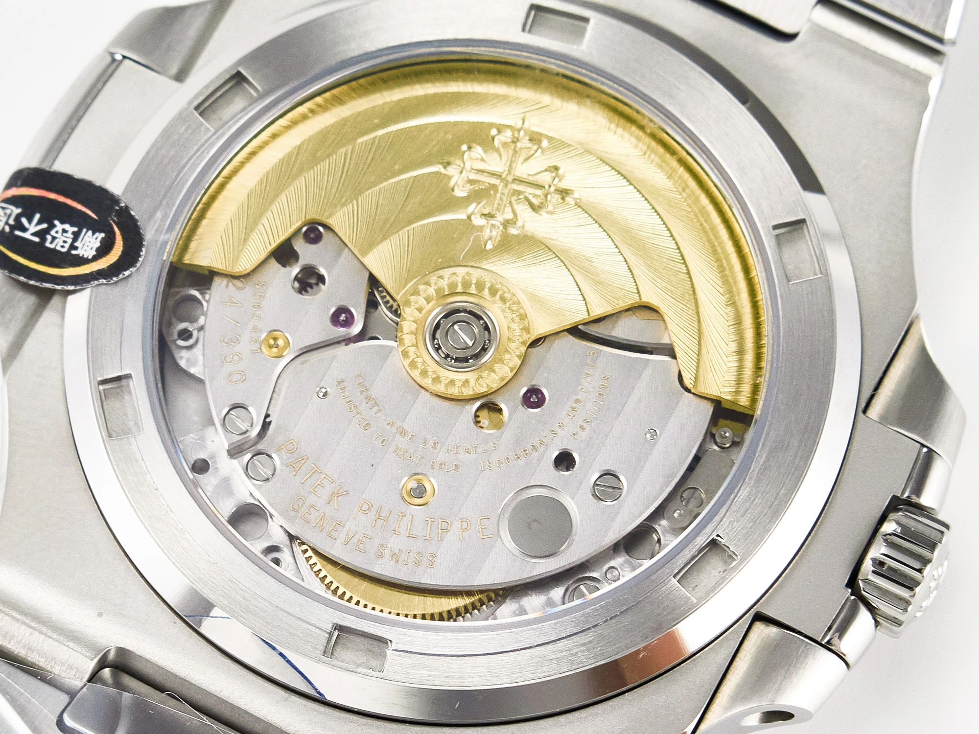 Nautilus 5711 3KF 1:1 Best Edition cadran blanc sur bracelet SS A324 Super Clone V2 – Image 22