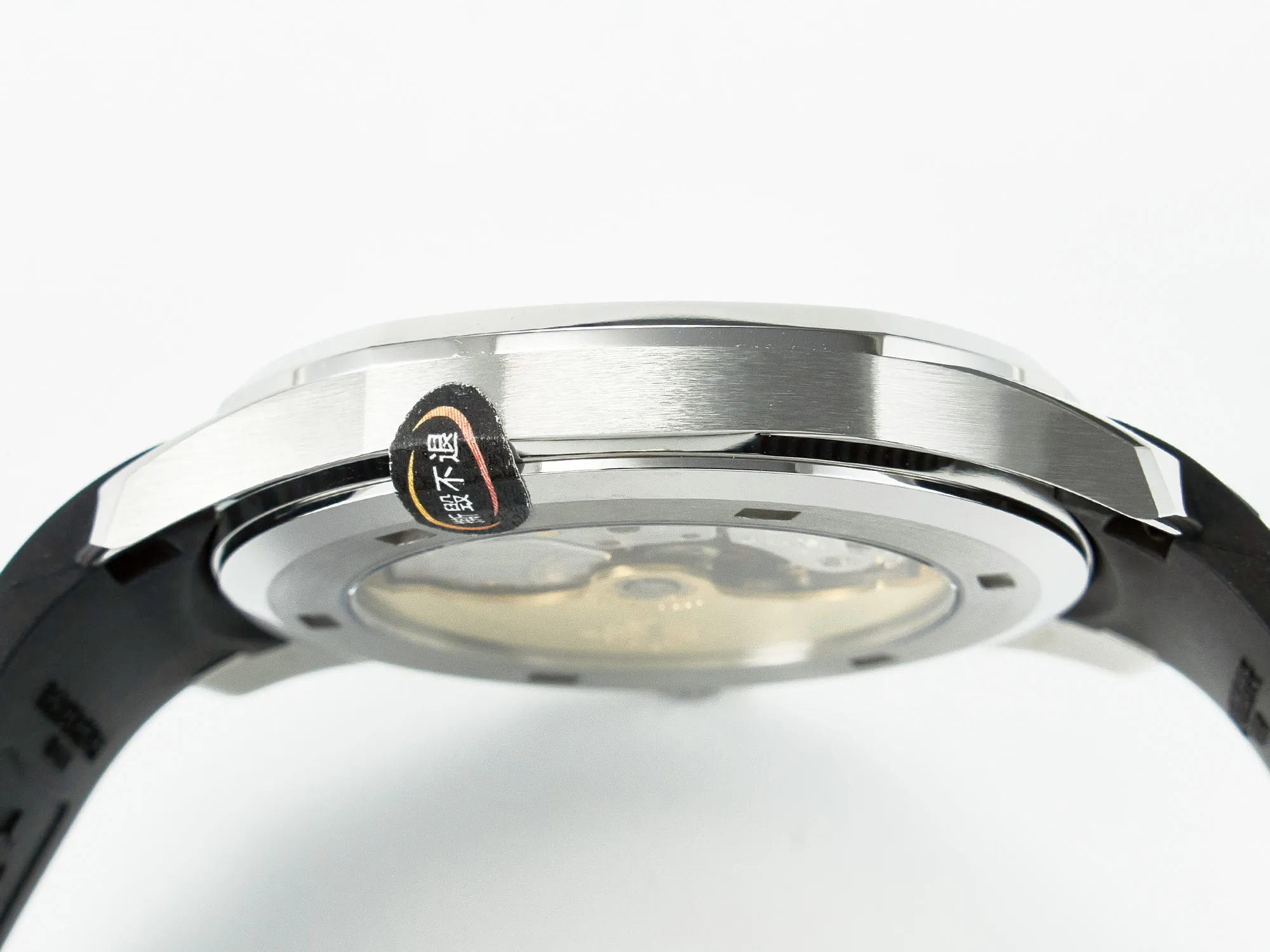 Aquanaut 5167A SS ZF 1:1 Best Edition esfera negra con correa de caucho negra A324 Super Clone(nuevo cierre) - Imagen 14