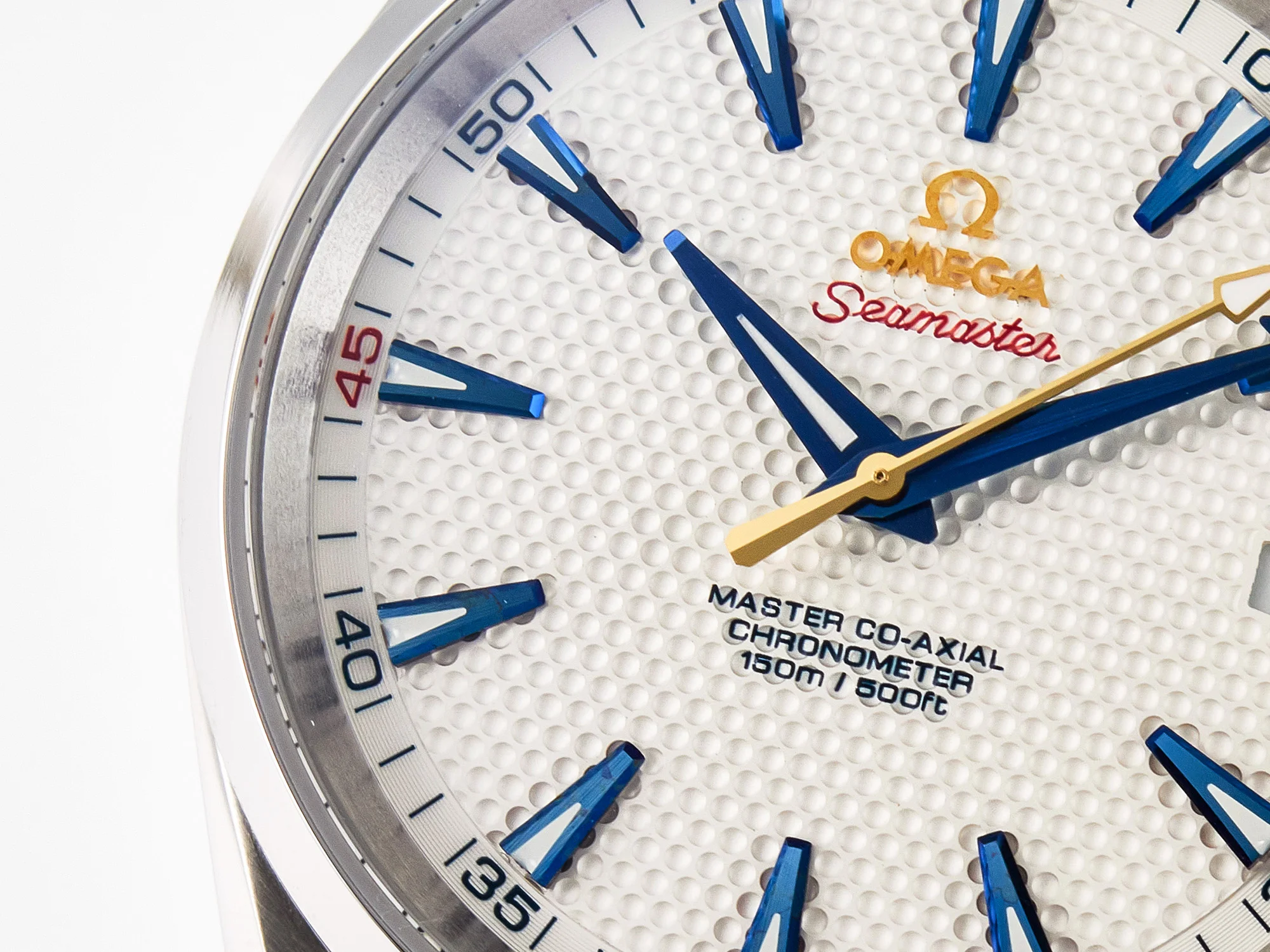 Aqua Terra 150M SS VSF 1:1 Best Edition Silver Polka Dots Dial on SS Bracelet A8500 Super Clone