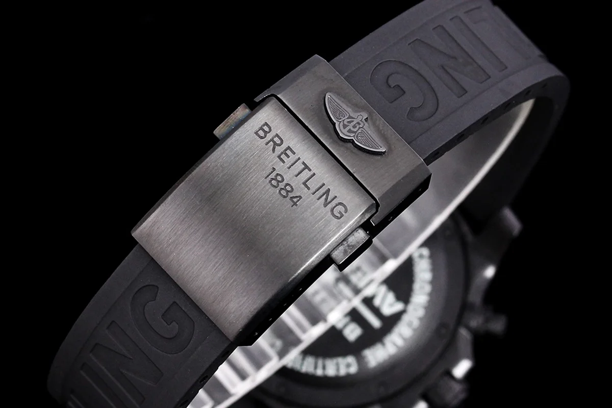 Avenger Hurricane Black Dial on Black Rubber Strap
