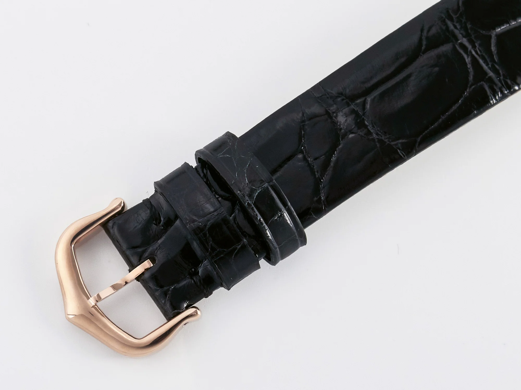 Ballon Blanc De Cartier 30mm RG DRF 1:1 Best Edition Silvered Texture Dial on Black Leather Strap Ronda Quartz