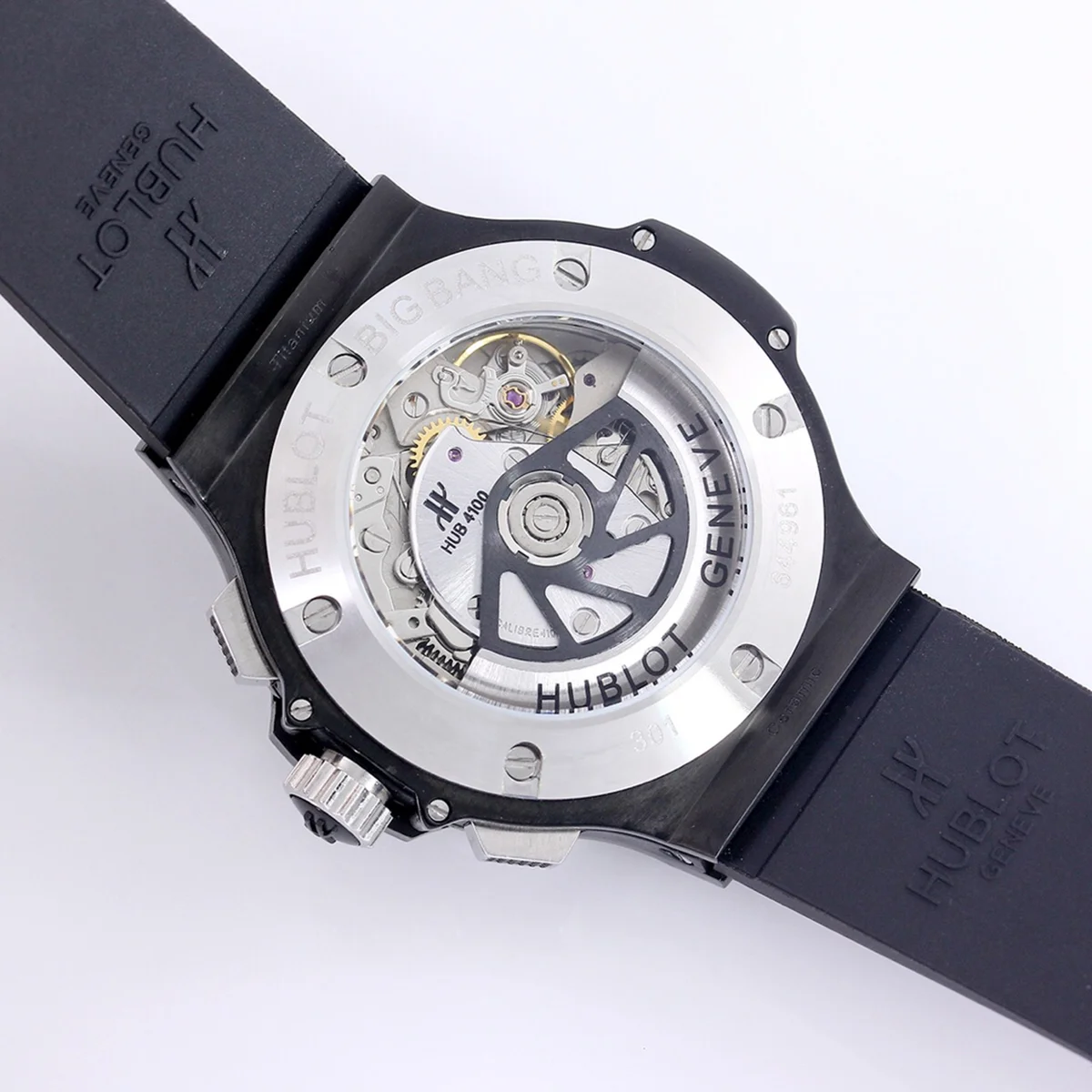 Big Bang Chronograph Ice Bang Ceramic Numerals Marker