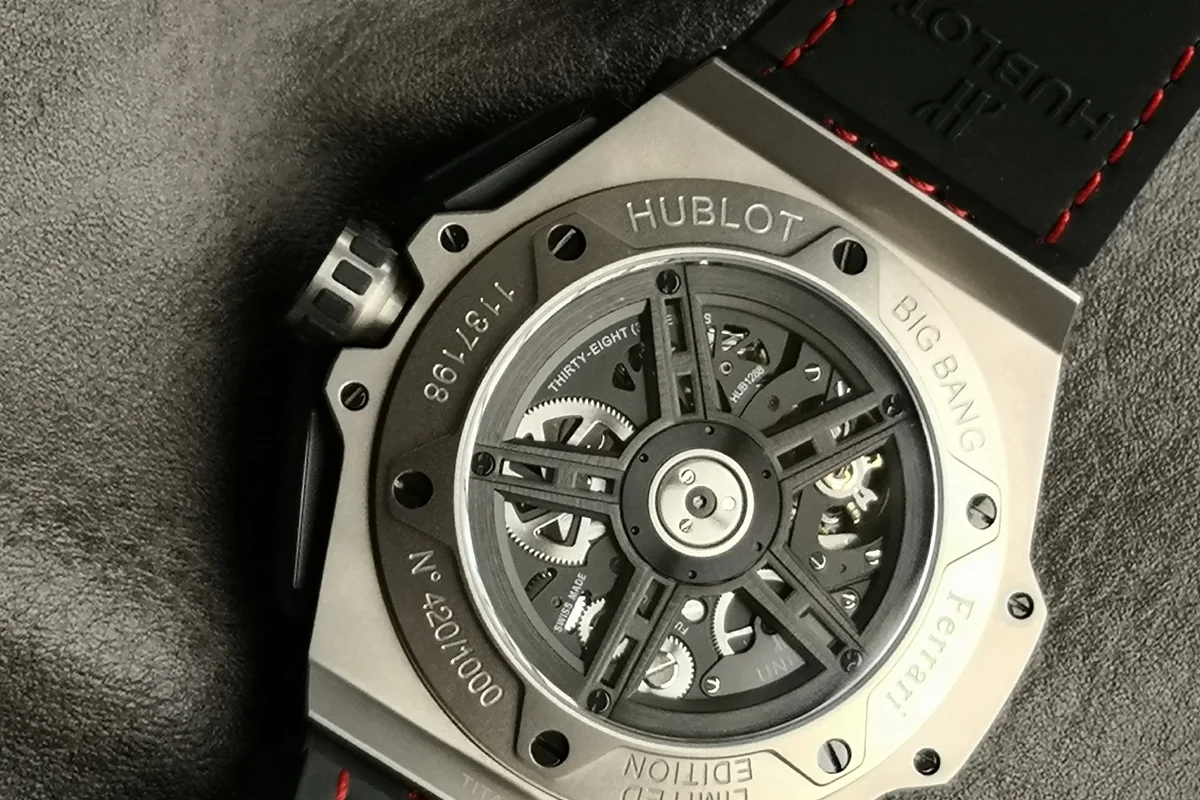 Big Bang F1 “Titanium Carbon” Chronograph in Titanium