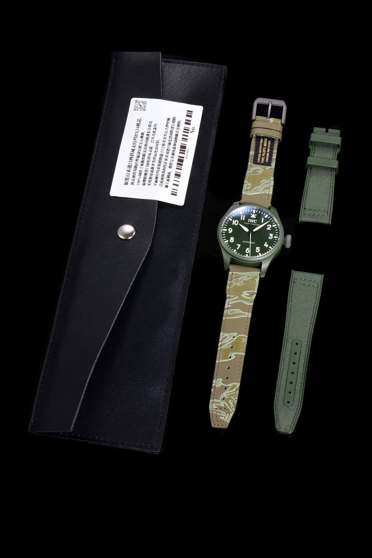 Big Pilot’s Watch 43 IW329802 Top Gun Edition Woodland