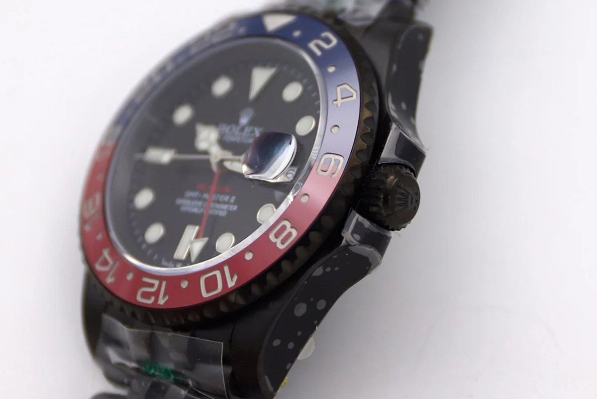 Blaken GMT Master II “Pepsi” 116719BLRO PVD Black
