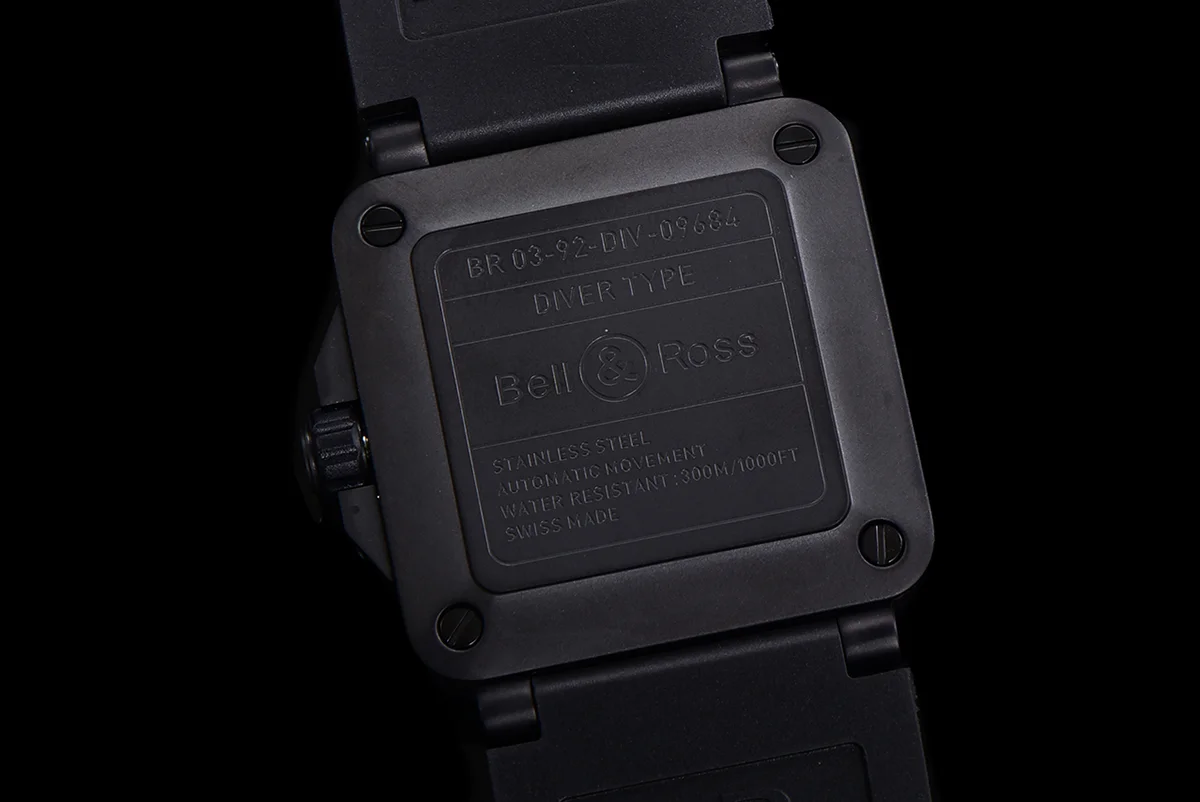 BR 03-92 Green Dial in PVD