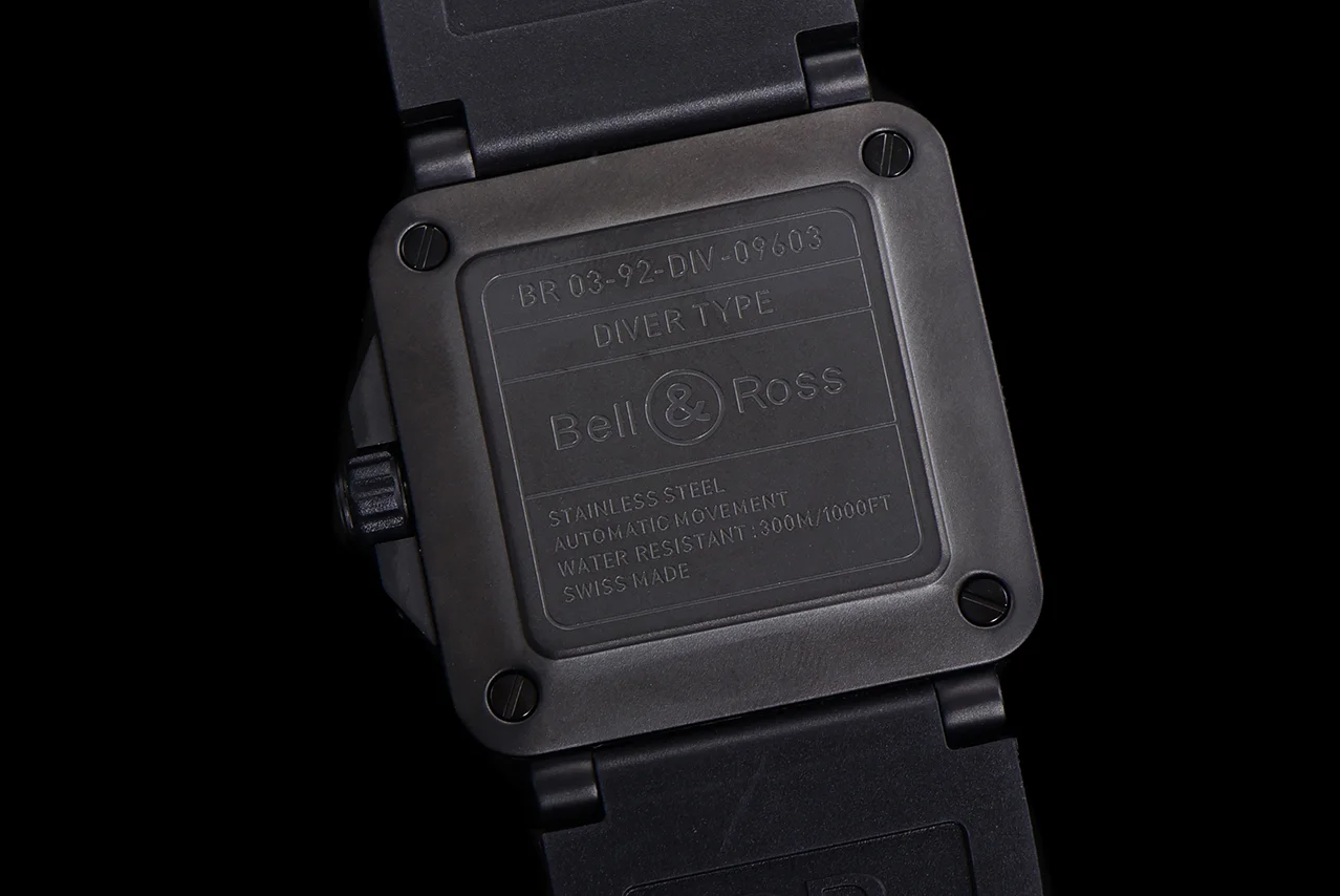 BR 03-92 Orange Dial in PVD