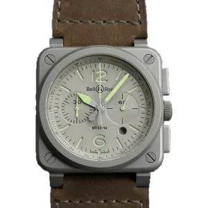 BR 03-94 Chrono Grey Dial in Titanium