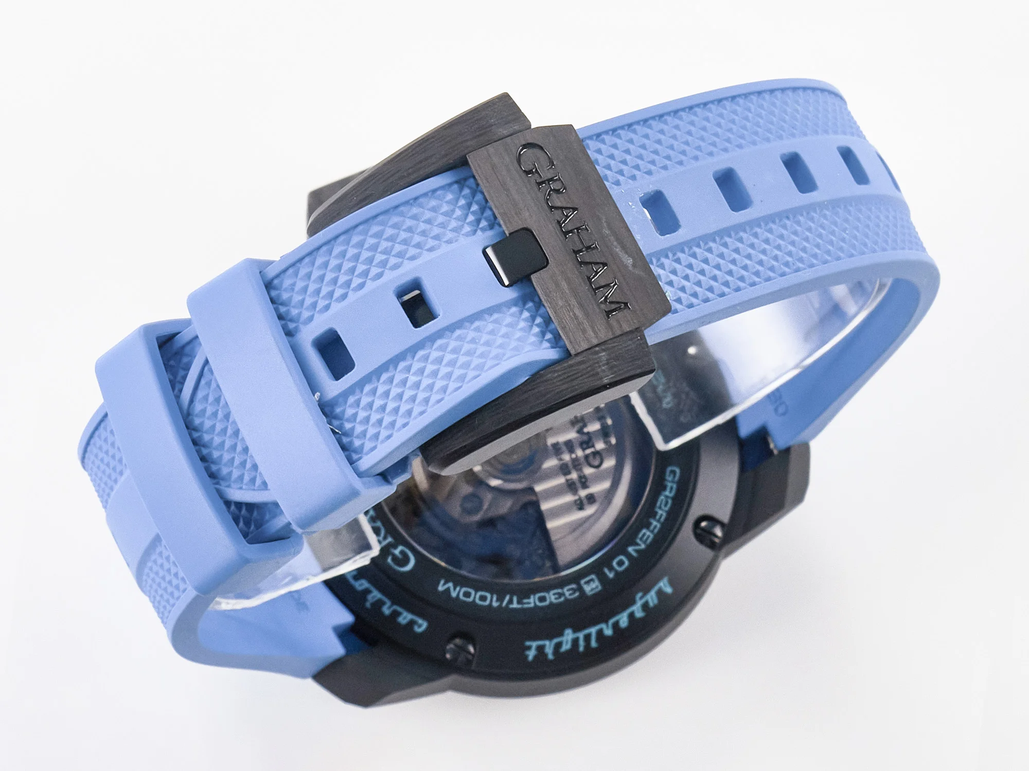 Chronofighter Superlight JKF 1:1 Best Edition on Blue Rubber Strap A7750