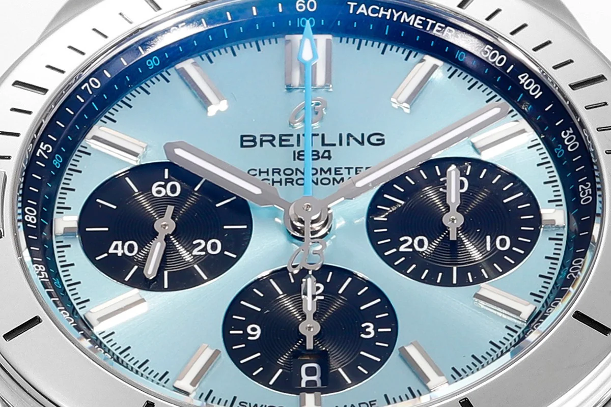 Chronomat B01 42 Light Blue Dial Ref. PB0134101C1S1