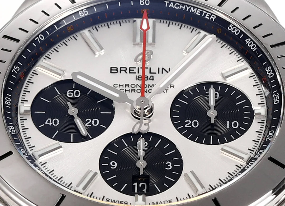 Chronomat B01 42 White Dial Ref. AB0134101G1A1